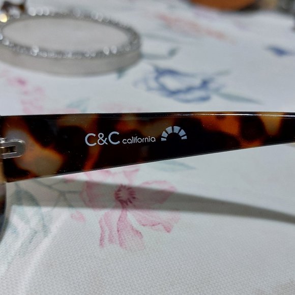 C&C California Sunglasses Leopard Print Stylish Shades - Picture 4 of 9